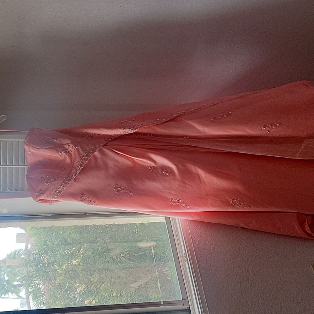 Coral Prom Dress